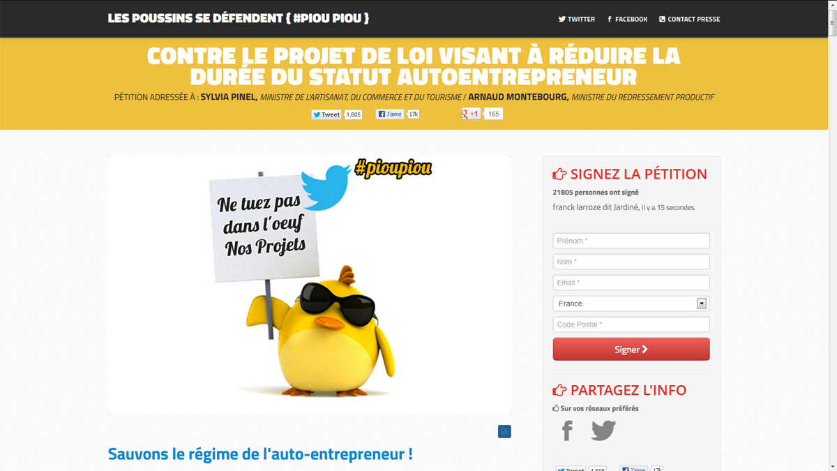 Auto Entrepreneur Webmaster Lille